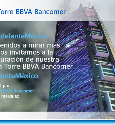 TWEET WALL TORRE BBVA BANCOMER